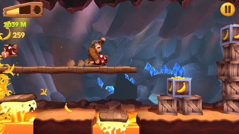 Best Platformer Games For Android & IOS In 2023 Banana Kong 2 Running Game