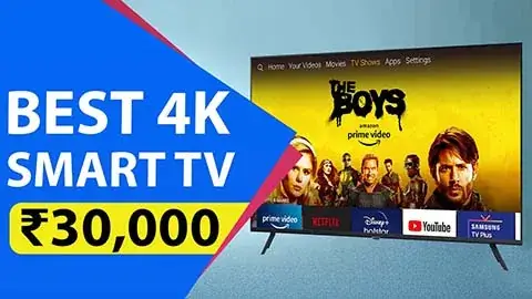 Best 4k Smart TVs Under 30000 in India 2023