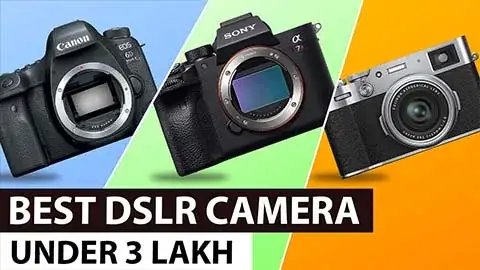Best DSLR Cameras Under 300000 in India 2023