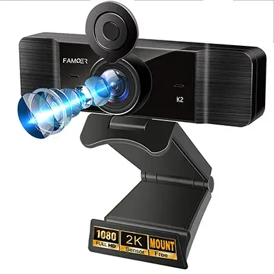 Best Webcam Under 5000 for PC and Laptop in India 2023 FAMPER Pro Smart Webcam