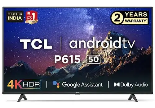 Best 4k Smart TVs Under 30000 in India 2023 TCL 4K Android Smart LED TV