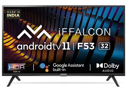 Best Smart TVs Under 10000 in India 2023 iFFALCON HD Smart LED TV 32F53