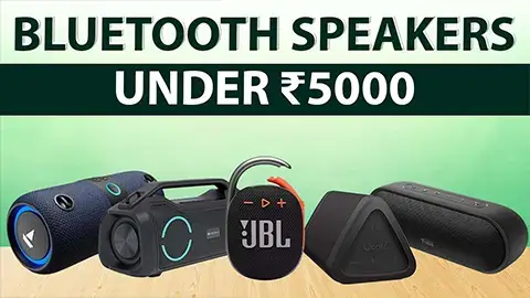 Best Bluetooth Speakers Under 5000 in India 2023