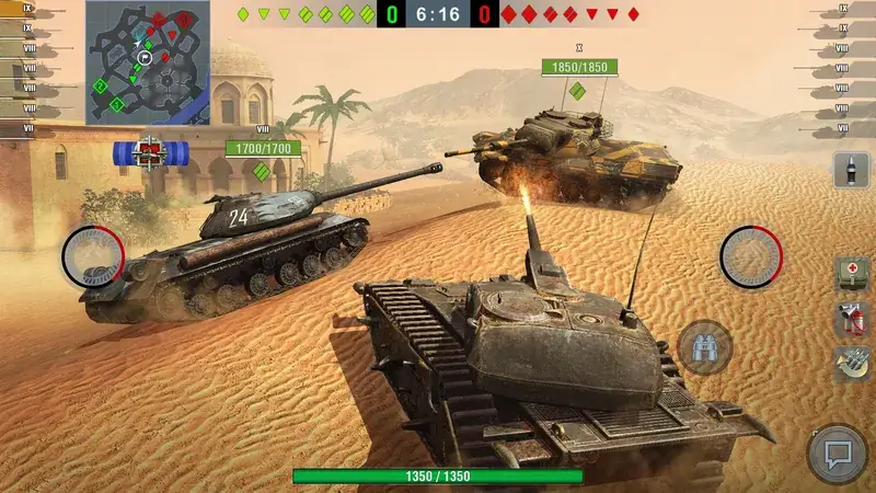 5 Best Online Multiplayer Games For Android & IOS In 2023 World of Tanks Blitz - PVP MMO