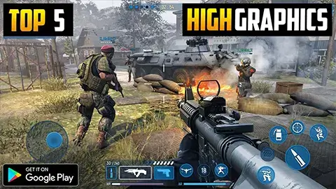 5 Best High Graphics Games for Android & IOS in 2023