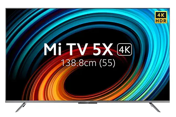 Best 4k Smart TV Under 50000 in India 2023 MI 5X Series 4K Smart Android TV