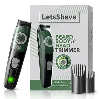 Best Trimmers Under 2000 in India 2023 Letsshave Head Body & Beard Trimmer