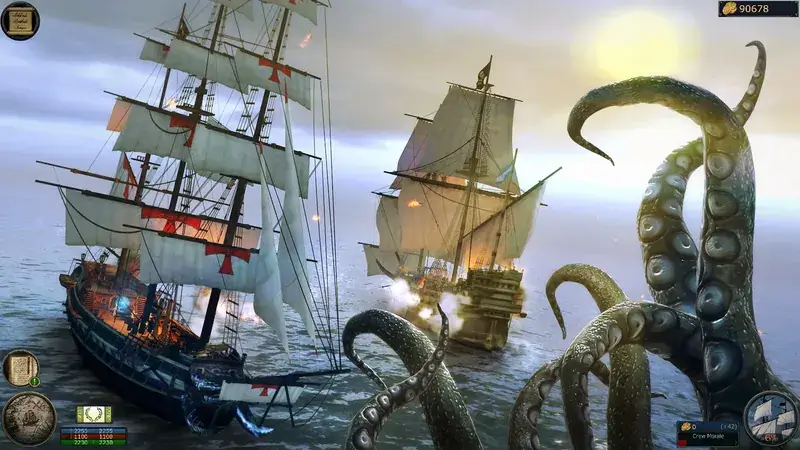 Top 10 Best Open World Games for Android in 2023 Tempest Open-world Pirate RPG