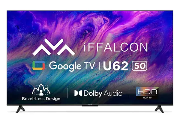 Best Smart TV Under 25000 in India 2023 iFFALCON 4K Smart LED Google TV