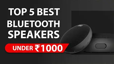 Best Bluetooth Speakers Under 1000 in India 2023