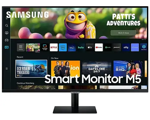 Best Monitor Under 20000 in India 2023 Samsung Smart Monitor M5