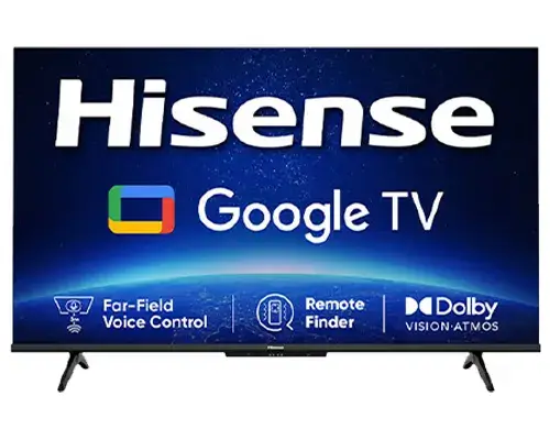 Hisense Bezelless Series 4K Smart Google TV
