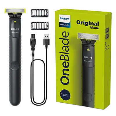 Philips OneBlade Hybrid Trimmer and Shaver Best Electric Shaver Under 1500 in India 2024