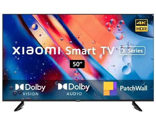 Xiaomi X Series 4K Smart Google TV Best 4k Smart TV Under 35000 in India 2024