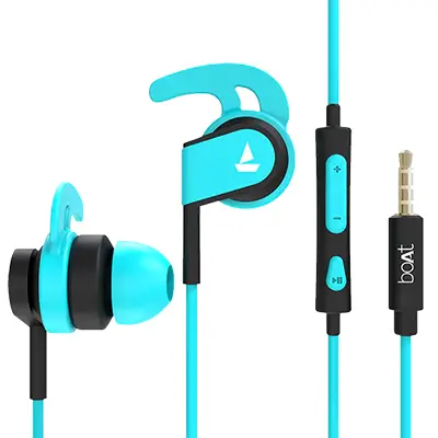 boAt Bassheads 242 Wired Best Earphones Under 1000 in India 2024