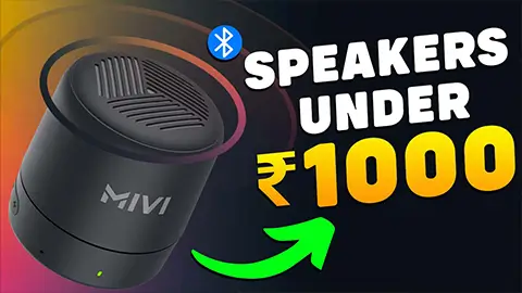 Best Bluetooth Speakers Under 1000 in India 2024