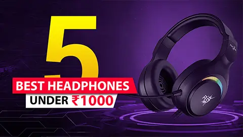Best Headphones Under 1000 in India 2024