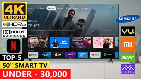 Best 4k Smart TV Under 30000 in India 2024