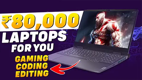 Best Laptops Under 80000 in India 2024