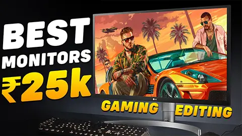 Best Monitor Under 25000 in India 2024