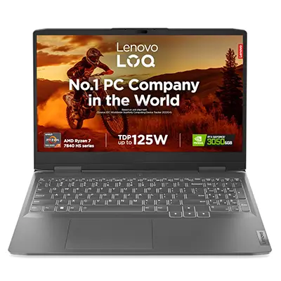 Lenovo LOQ Best Laptops Under 80000 in India 2024