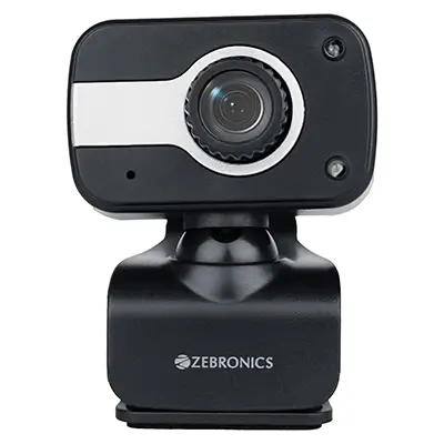 ZEBRONICS Zeb-Crystal Clear Web Camera Best Webcam Under 1000 in India 2024