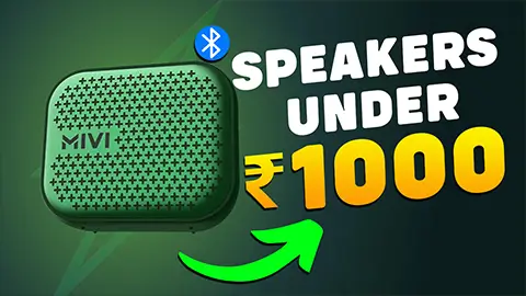 Best Bluetooth Speakers Under 1000 in India 2024