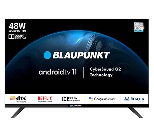 Blaupunkt CyberSound G2 Best Smart TV Under 20000 in India 2024