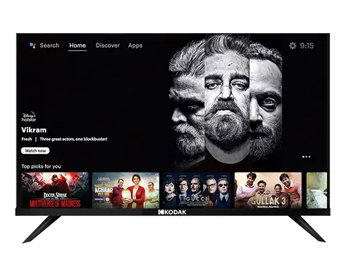 Kodak 7X PRO Best Smart TV Under 20000 in India 2024