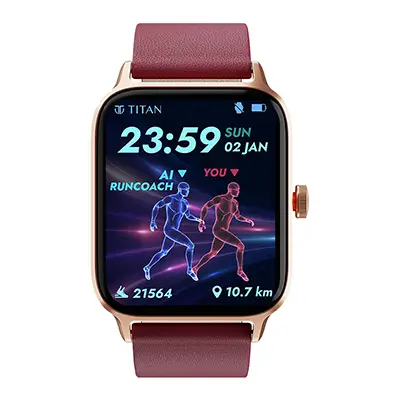 Titan Traveller Best Smartwatches Under 10000 in India 2024