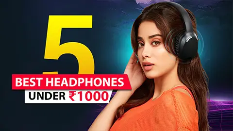 Best Headphones Under 1000 in India 2024