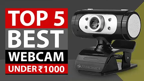 Best Webcam Under 1000 in India 2024