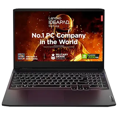 Lenovo Ideapad Gaming 3 Best Laptops Under 50000 in India 2024