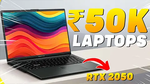 Best Laptops Under 50000 in India 2024