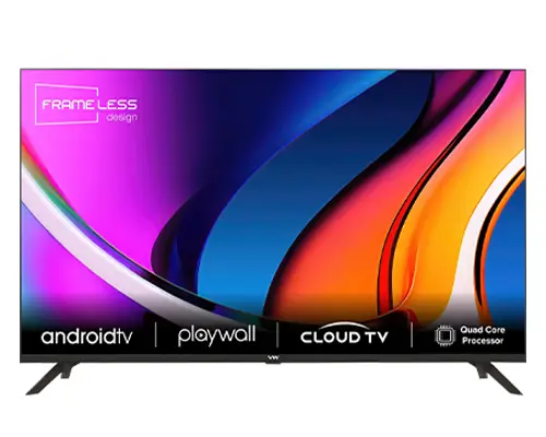 VW Playwall Frameless Series Full HD Smart TV Best Smart TV Under 15000 in India 2024