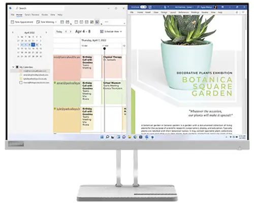 Lenovo L-Series Monitor Best Monitor Under 10000 in India 2024