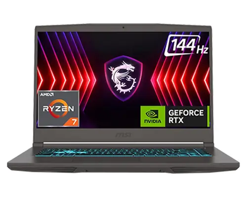 MSI Thin A15 Best Laptops Under 1 Lakh in India 2024