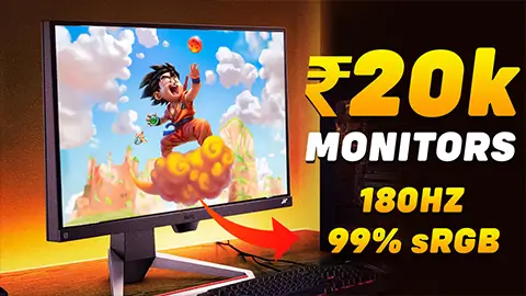 Best Monitor Under 20000 in India 2025