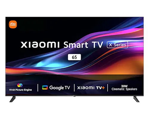 Xiaomi X Series 4K Google TV Best 4k Smart TV Under 50000 in India 2025