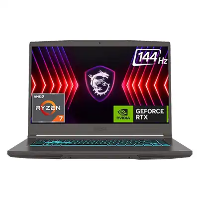 MSI Thin A15 Best Laptops Under 80000 in India 2025