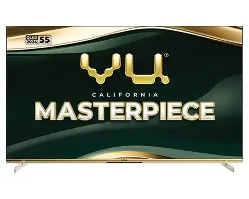 Vu Masterpiece Frame Series 4K QLED TV Best 4k Smart TV Under 50000 in India 2025