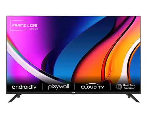 VW Playwall Frameless Series Full HD Smart TV Best Smart TV Under 15000 in India 2025