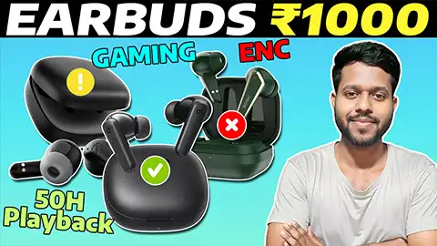 Best Earbuds Under 1000 in India 2025
