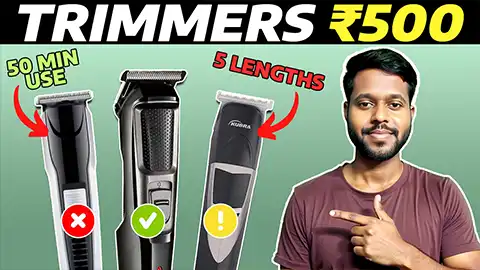 Best Trimmers Under 500 in India 2025